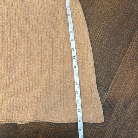 Free People Women's Mod Wrap Skirt Caramel Heather - Picture 13 of 13